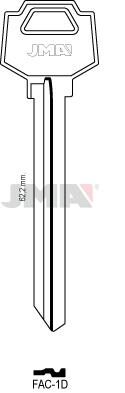 LLAVE BRUTO  D  FAC-1D LARGO ESP.