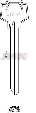 LLAVE BRUTO  D  FAC-12D LARGO ESP