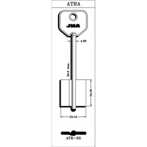 LLAVE BRUTO GORJA 2-G
