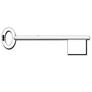 LLAVE BRUTO GORJA 21G-NIK/G