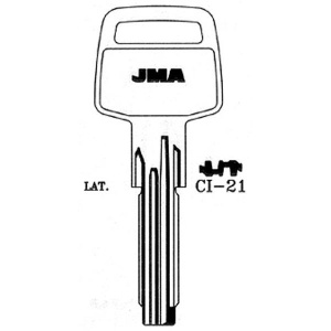 LLAVE BRUTO SEG. LATON CI-21