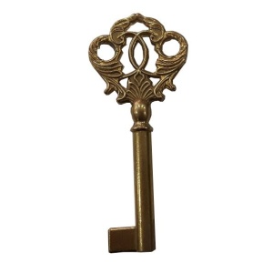 LLAVE BRUTO ARMARIO LATON E-1G