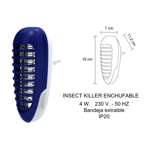MOSQUITERO ENCHUFABLE 4W 2400514